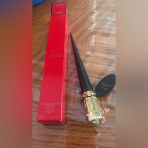 Christian Louboutin Black and Gold Rouge Stiletto Lipstick